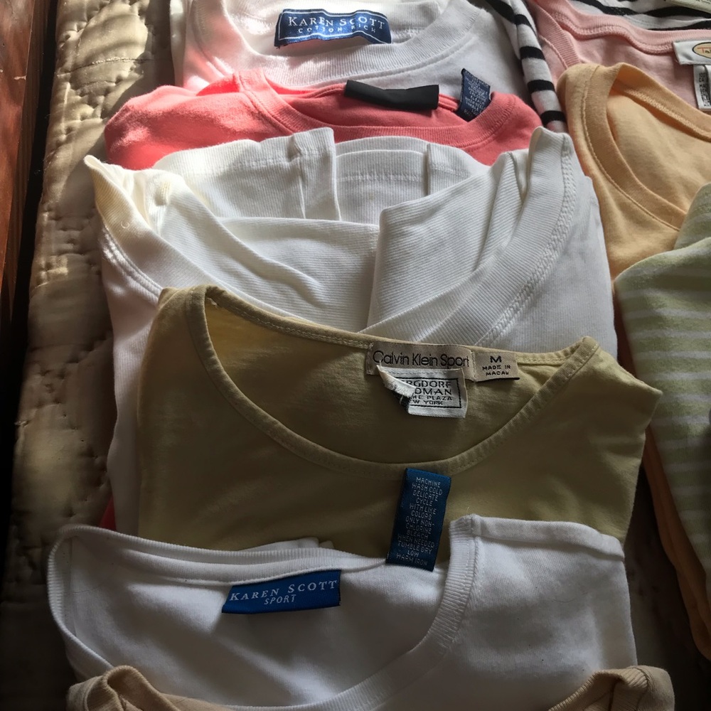 T-shirts three dollars each almost all her size medium, - Picture 4 of 4